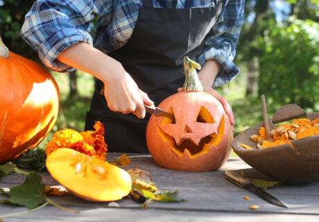 Halloween hazards spooky season pumpkin carving injuries workers' compensation